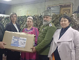 Священник принял участие в празднике юных казачат