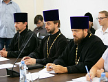 Председатель епархиального Отдела религиозного образования принял участие в заседании комитета по организации XXIV Димитриевских образовательных чтений