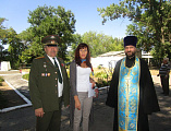 Священник принял участие в церемонии открытия памятника шахтёрскому труду