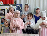 Ученики воскресной школы  ст. Боковской подготовили концерт ко Дню матери