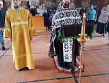 В Свято-Пантелеимоновском храме совершено соборное богослужение духовенства Миллеровского благочиния