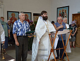 В Троицком храме Каменск-Шахтинского благочиния молились пограничники