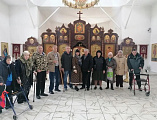 Насельники Центра социального обслуживания Гуково посетили храм преподобномученицы Елисаветы