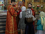 Праздников Праздник и Торжество из Торжеств. В праздник Светлого Христова Воскресения в Покровском кафедральном соборе г. Шахты состоялось торжественное богослужение