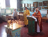 В день празднования 75-летия Победы над фашизмом в Великой Отечественной войне в храме Вознесения Господня г. Шахты состоялась панихида вождям и воинам, павшим в годы войны