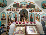  В храме святого праведного Иоанна Кронштадтского соборным богослужением отметили престольный праздник
