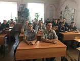 В казачьем кадетском техникуме г. Миллерово состоялся очередной урок по Основам православной культуры на тему «Православные праздники сентября»