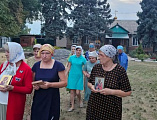 В Никольском храме слободы Кашары, состоялось торжественное богослужение в честь Успения Пресвятой Богородицы