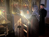 В храме великомученика Георгия Победоносца совершена служба древним чином