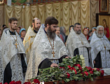 Духовенство Шахтинской епархии совершило чин погребения почившего иерея Евгения Поцелуева