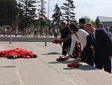 В День памяти и скорби в г. Шахты вспомнили погибших в Великой Отечественной Войне