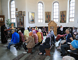 Настоятель Покровского кафедрального собора г. Шахты провел беседу с прихожанами о Дне славянской письменности и культуры