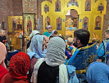 В Никольском храме слободы Кашары совершен молебен перед началом нового учебного года