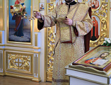 Преосвященнейший епископ Симон возглавил воскресную Божественную литургию в храме Святой Троицы города Каменск-Шахтинский