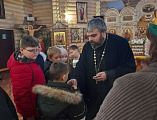 Иерей Виктор Литвинов встретился с учениками 4-го класса