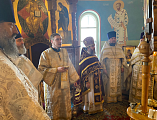 В храме Владимирской иконы Божией Матери х. Можаевка состоялось соборное богослужение духовенства