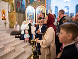 Светлое Христово Воскресение встретили в Покровском кафедральном соборе города Шахты
