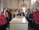 В день 6-й годовщины обретения честных останков иеромонаха Серафима (Калинина) в Донском храме г. Новошахтинска соборно отслужена панихида