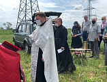 В Донецке в день памяти святого благоверного великого князя Димитрия Донского иерей Владимир Татаркин совершил водосвятный молебен с акафистным пением 