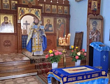 В храме хутора Ажинов дети причастились в праздник Успения Пресвятой Богородицы