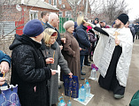 В Свято-Андреевском храме г. Миллерово молитвенно отметили Крещение Господне