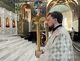 В день памяти преподобных Зосимы и Савватия Соловецких Преосвященнейший епископ Симон совершил Божественную литургию в Покровском кафедральном соборе города Шахты