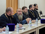 Преосвященнейший епископ Симон провел совещание с духовенством, несущим служение в зоне СВО