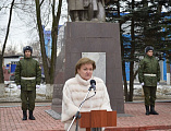 В поселке Каменоломни прошел митинг, посвященный 76-й годовщине освобождения Октябрьского района