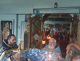 В храме Вознесения Господня г. Шахты соборным богослужением отметили праздник в честь Иверской иконы Божией Матери