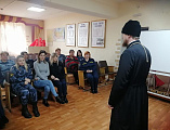 С пастырским визитом благочинный Зверево-Никольского округа посетил ИК № 1 п. Трудовой