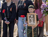 В день 80-летия Великой Победы духовенство вместе с шахтинцами почтило память героев Великой Отечественной войны