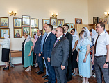 Преосвященнейший епископ Симон совершил Божественную литургию в храме апостола и евангелиста Иоанна Богослова при Институте сферы обслуживания и предпринимательства (филиал) ДГТУ в г. Шахты