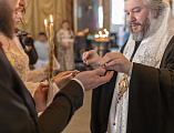 Епископ Шахтинский и Миллеровский Симон совершил таинство Венчания
