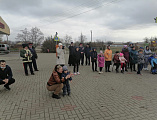 Молитва вместе с беженцами Донбасса и казаками совершена в храме святых Константина и Елены хутора Малая Каменка
