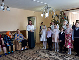 Настоятель храма Иоанна Предтечи станицы Боковской посетил местный приют для престарелых 