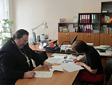 Подписано соглашение о сотрудничестве между Никольским храмом города Шахты и средней школой № 22
