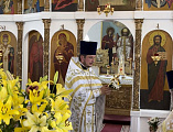 Престольный праздник в храме честь Рождества великого пророка Предтечи и Крестителя Господня Иоанна молитвенно отметили в ст. Боковской