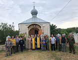 Казаки Боковского, Вешенского, Обливского, Миллеровского, Пономаревского юртов Верхне-Донского округа совершили многодневный крестный ход