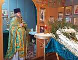 В пос. Отрадный в день памяти преподобного Серафима Саровского прошло торжественное богослужение и концерт