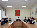 Помощник благочинного Новошахтинского округа принял участие в совместном заседании межведомственной комиссии по профилактике правонарушений и антинаркотической комиссии города Новошахтинска