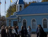 Шахтинские волонтеры культуры посетили экскурсию, описывающую историческое становление Покровского собора города Шахты