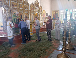 Шахтинский приход Вознесения Господня совершил традиционное паломничество в епархиальный Покровский Верхнемакеевский монастырь
