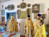 Соборное богослужение в честь праздника церковного новолетия в станице Советской