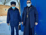 Иерей Евгений Поцелуев посетил с рабочим визитом Следственный изолятор № 4 г. Шахты