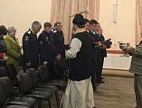 Иеромонах Димитрий (Яроцкий) принял участие в Большом круге юртового казачьего общества