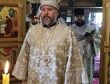 В праздник Преображения Господа Бога и Спаса нашего Иисуса Христа Преосвященнейший епископ Симон совершил Божественную литургию и диаконскую хиротонию в Одигитриевском храме пос. Таловый