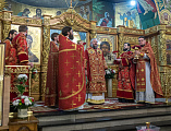 Праздников Праздник и Торжество из Торжеств. В праздник Светлого Христова Воскресения в Покровском кафедральном соборе г. Шахты состоялось торжественное богослужение