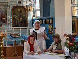 В храме Архангела Михаила пос. Каменоломни прошел семинар методического объединения преподавателей ОРКСЭ и ОДНКР школ Октябрьского района