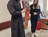 В День Православной книги ГБУСОН РО «КСЦ г.Шахты» посетил настоятель храма Покрова Пресвятой Богородицы