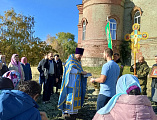Престольный праздник Покрова Пресвятой Богородицы отметили вместе с казаками в селе Маньково-Калитвенском